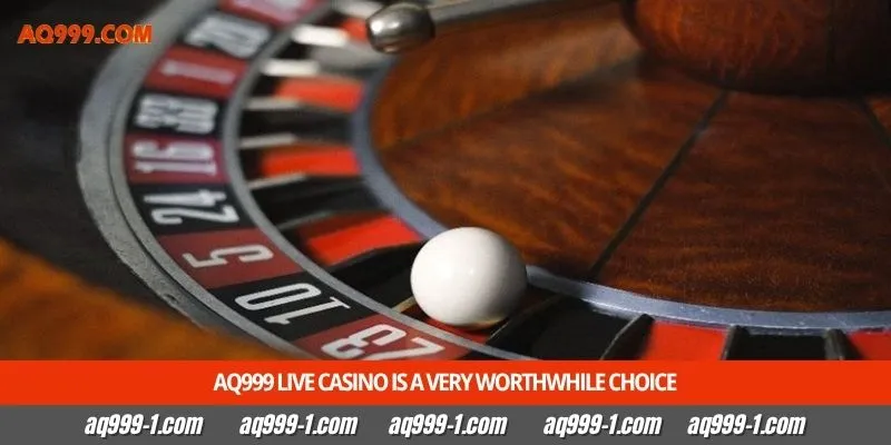Aq999 live casino is a very worthwhile choice