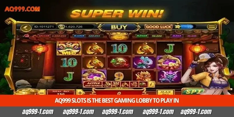Aq999 Slots is the best gaming lobby to play in