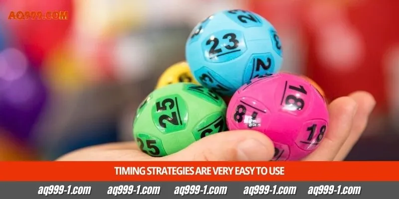 Timing strategies are very easy to use